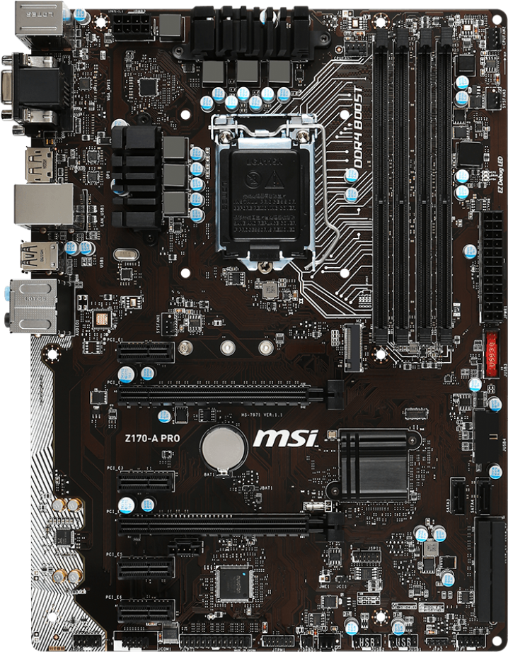 Обзор msi z170 a pro